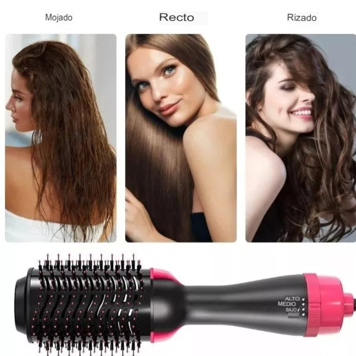Cepillo Secador Alisador Profesional 3 en 1 – One Step