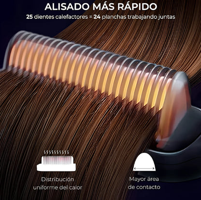 Cepillo Alisador Rizador Multifuncional 3 EN 1